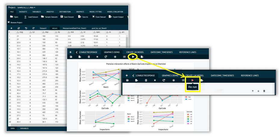 BioStat Prime Interface
